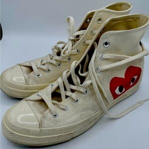 Converse PLAY Comme des Garçons men’s sneakers